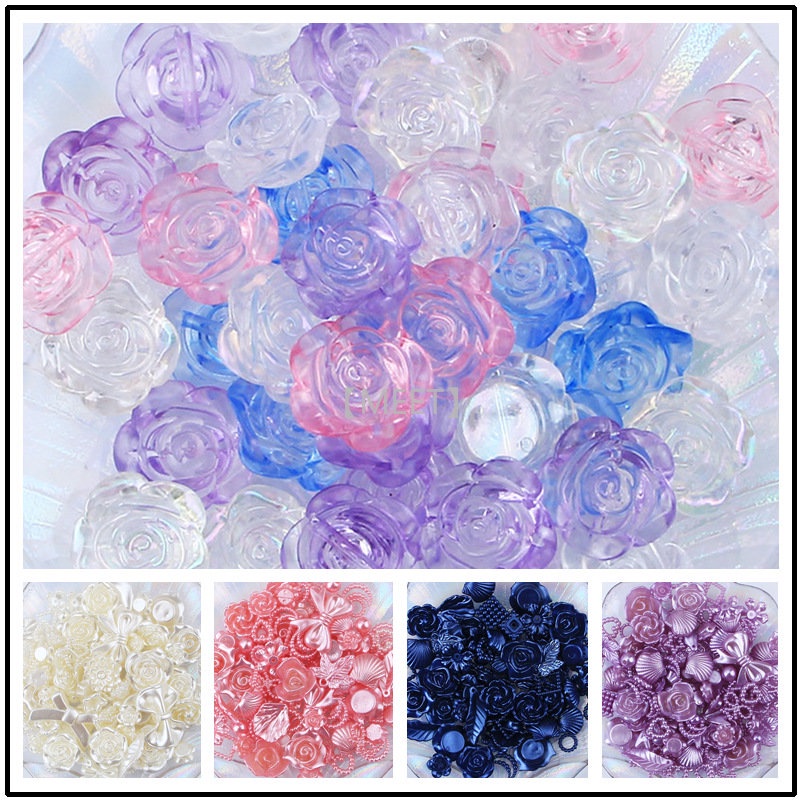Túi 10g Hạt Nguyên Liệu Resin Làm Trang Sức Thủ Công DIY
