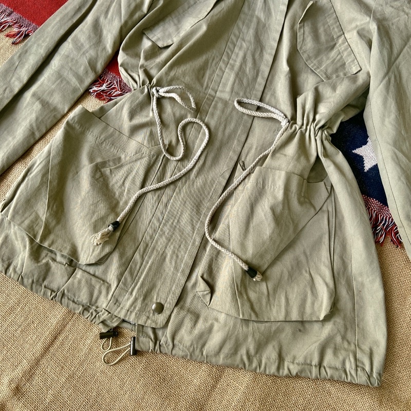 ÁO KHOÁC PARKA 2HAND 1 LỚP