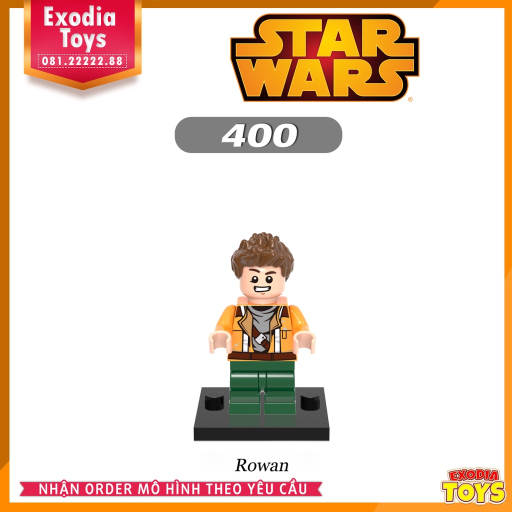 Xếp hình Minifigure Star Wars Chiến Tranh Giữa Các Vì Sao - Đồ Chơi Lắp Ghép Sáng Tạo - XINH X0132