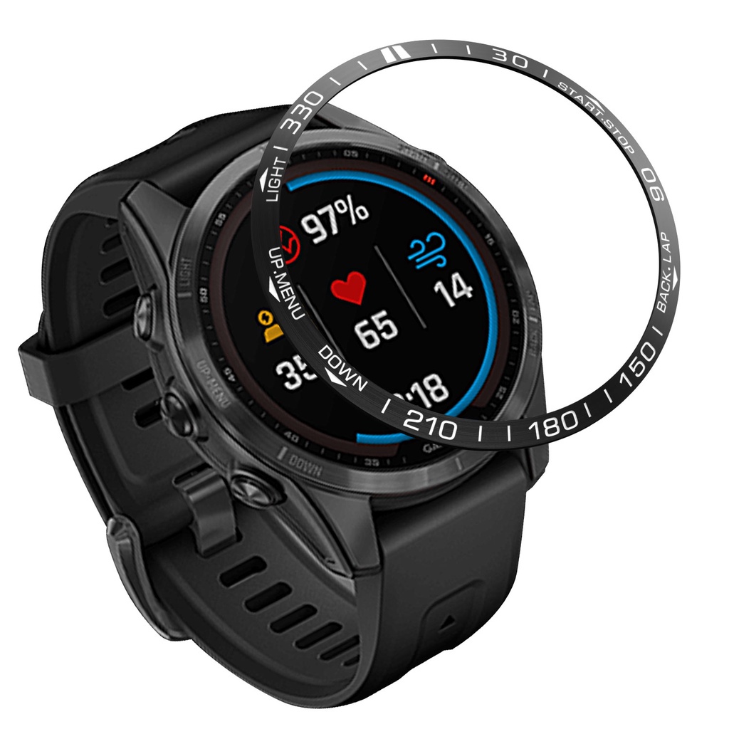 Ốp Viền Kim Loại Bảo Vệ Mặt Đồng Hồ Thông Minh Garmin Fenix 7 7S