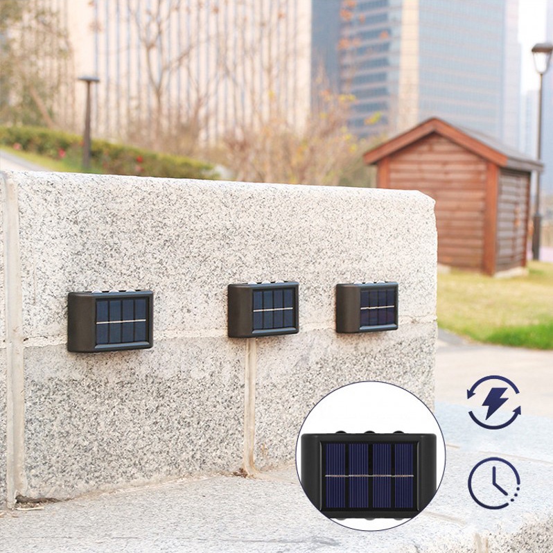 [Hot Promos] Đèn Led Gắn Tường Ánh Sáng Ban Đêm Bảo Vệ Tia Sáng Xuống / Sân Vườn Ngoài Trời