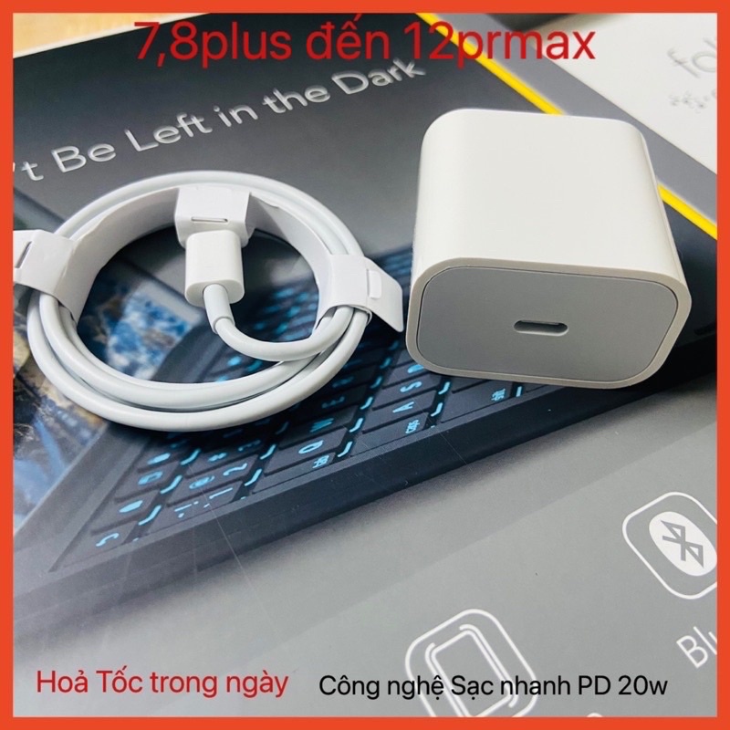 Bộ Cáp Sạc Nhanh PD 20W Dùng Cho IP 8 Đến 13Promax