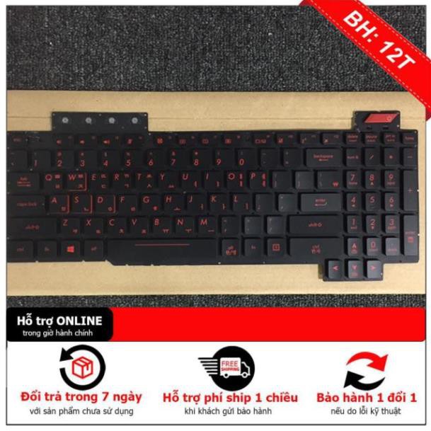 [BH12TH] (KEYBOARD) BÀN PHÍM LAPTOP ASUS FX503 dùng cho ROG FX503V FX503VD