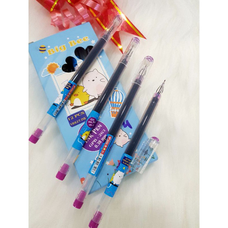 Bút gel mực tím GPB-263 BigBee