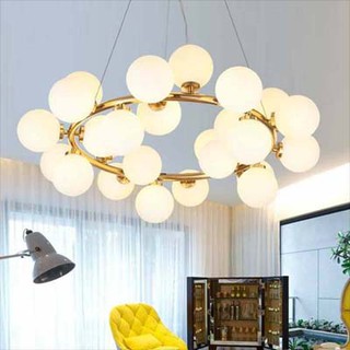 Đèn thả 25 bóng cầu tròn THCN187A