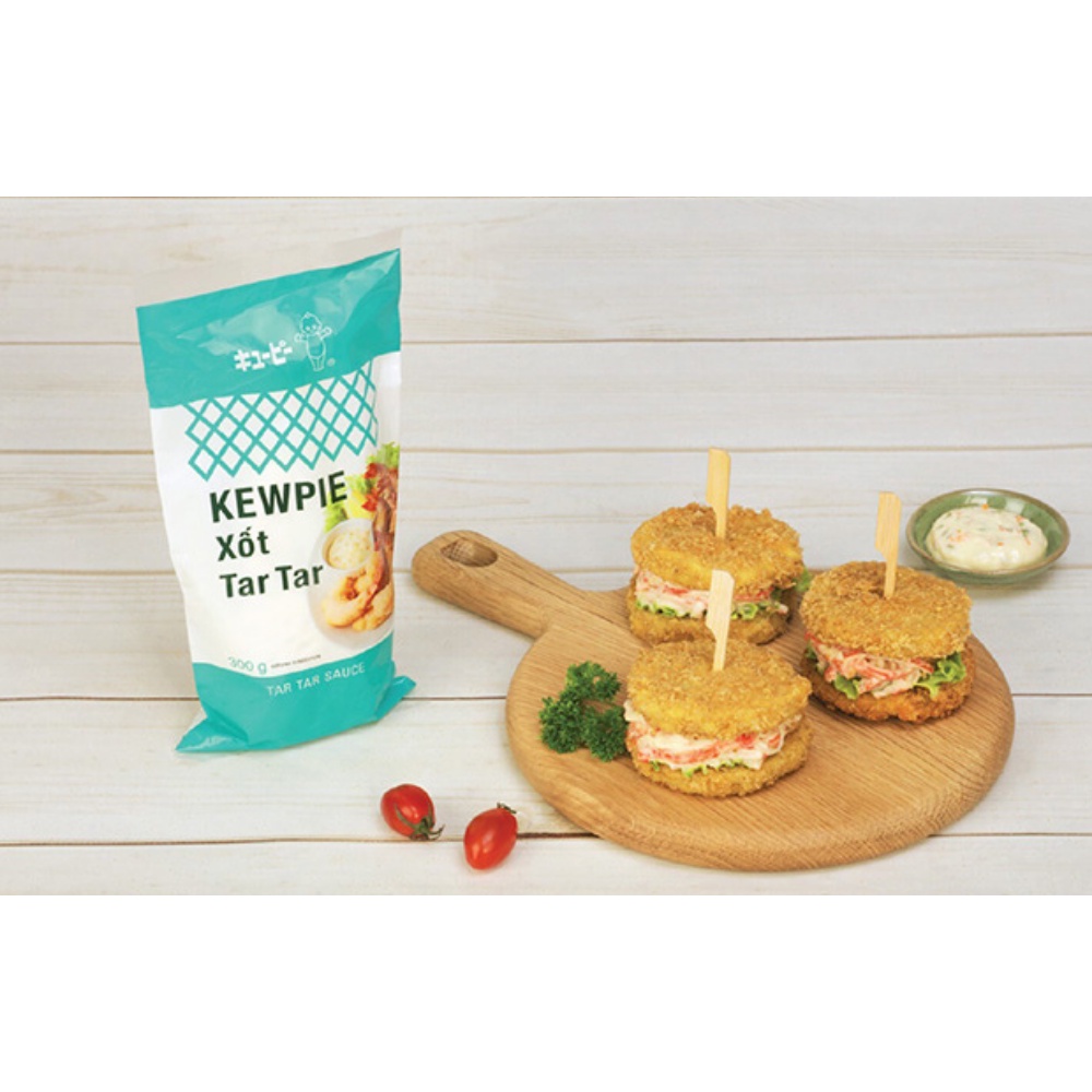 Nước Xốt Mè Rang Kewpie 210ml x Xốt Tar Tar Kewpie 130g (Combo 2 chai)