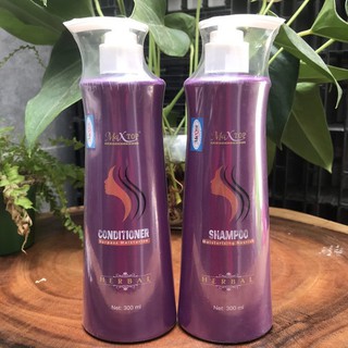 Dầu gội và dầu xả phục hồi tóc hư tổn Maxtop 300ML*2