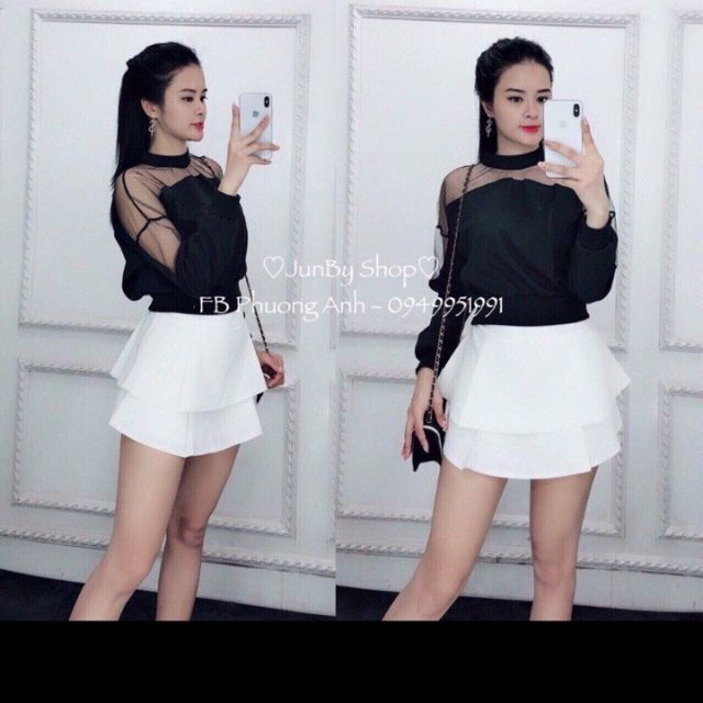 NEW_QUẦN VÁY CẠP CAO_QUẦN GIẢ VÁY 3 TẦNG ĐẸP | BigBuy360 - bigbuy360.vn