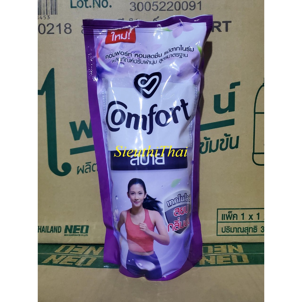 Nước xả vải Comfort Thái Lan túi