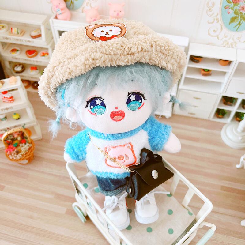 Búp bê hình gấu Aespa tự làm EXO Jennie TNT Sean Xiao Yibo Wang BTS 20cm