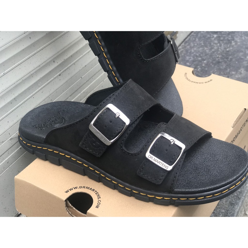 Dép Doctor Quai Ngang Nam Chuẩn dáng Đẵng cấp Dr.Marten [ free ship ] Mã K01