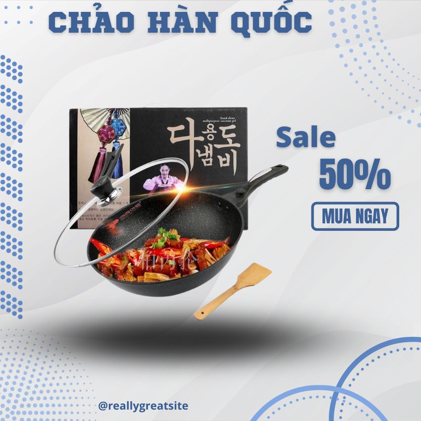 Chảo chống dính siêu bền đá sâu Coopia Hàn Quốc melisashop99