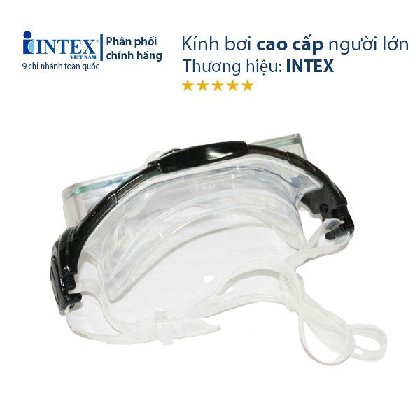 [LOẠI CAO CẤP] Kính bơi người lớn GÓC NHÌN 180 ĐỘ intex 55981