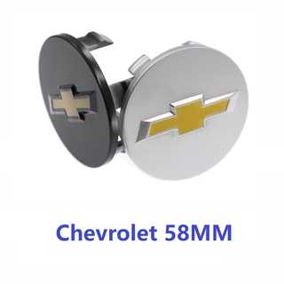 Logo chụp mâm, ốp lazang vành bánh xe ô tô. Dùng cho xe Chevrolet có đường kính lỗ lắp 58mm