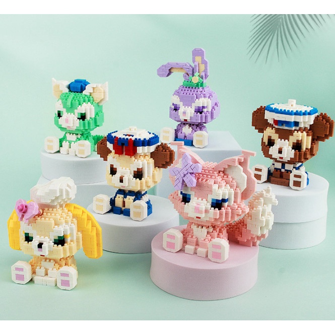 MÔ HÌNH LẮP RÁP ĐỘNG VẬT HOẠT HÌNH 3D DỄ THƯƠNG- ĐỒ CHƠI XÉP HÌNH LEGO 3D