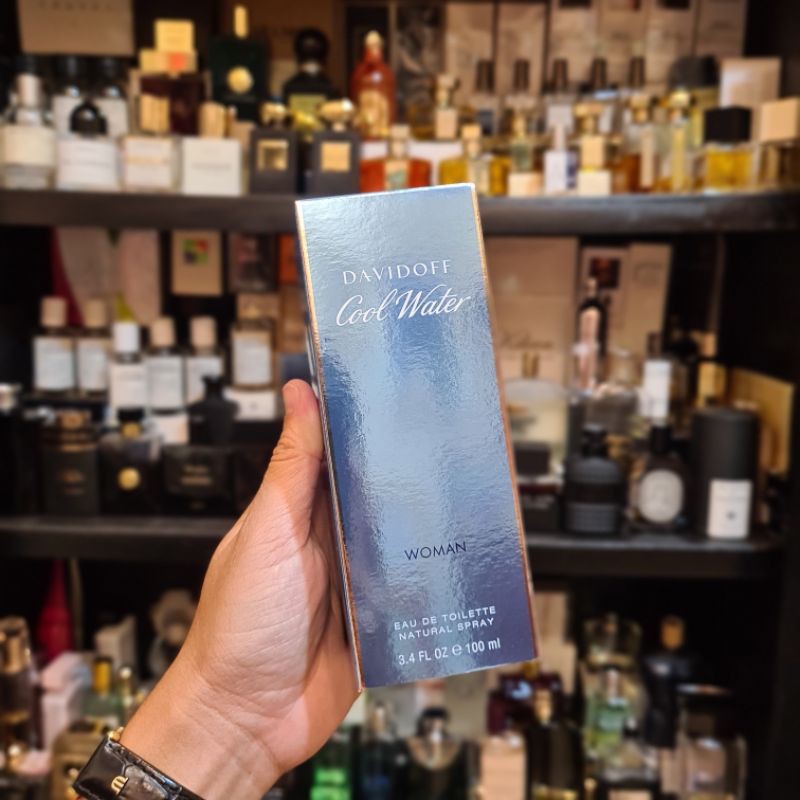 Nước hoa bữ davidoff cool water woman 100ml full box như hình