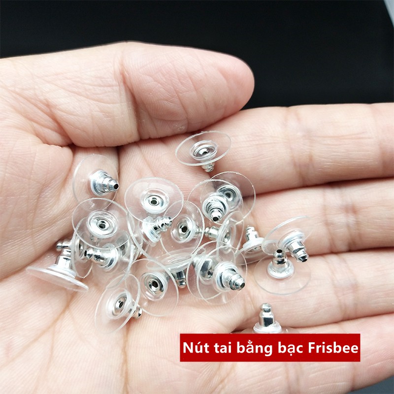 Phụ Kiện Làm Bông Tai Thủ Công B39 Chất Liệu Silicon