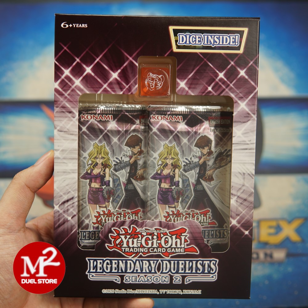 Hộp thẻ bài Yugioh Legendary Duelists Season 2 - Phiên bản cho thị trường Anh Quốc UK