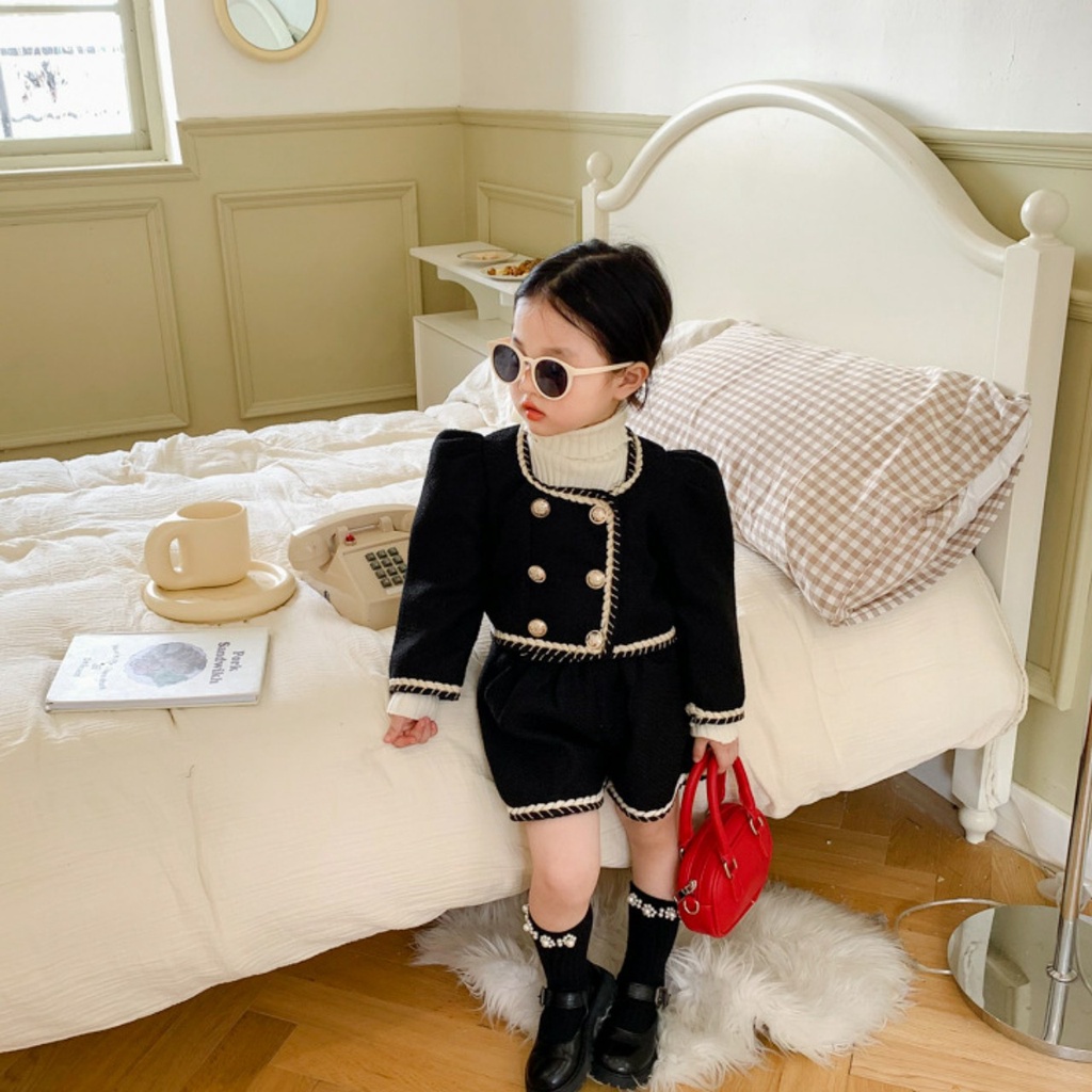 Bộ đồ Dạ bé gái dài tay cao cấp size đại 10-26kg