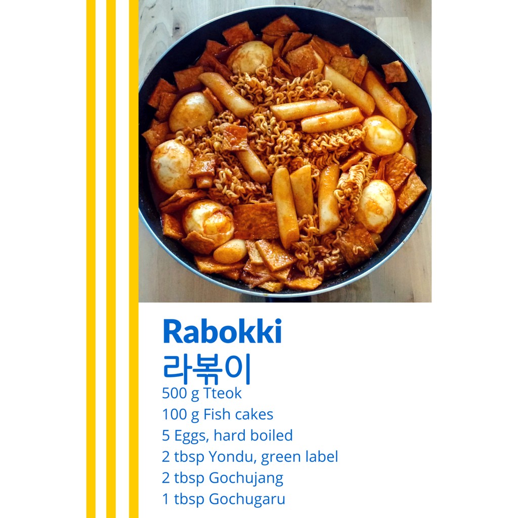 (3 loại) Bánh gạo & Mì Rapokki gói 260gr