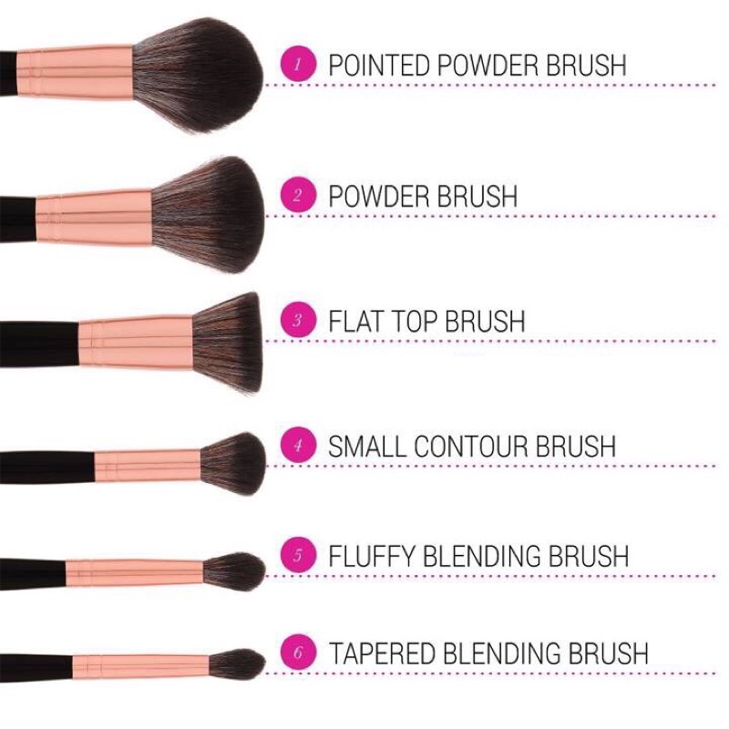 Set Cọ BH Cosmetics Signature Rose Gold 13 Piece