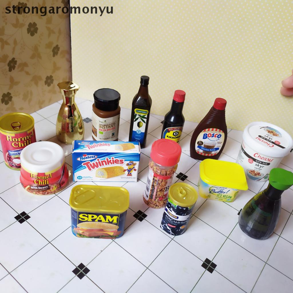 Mô Hình Thức Ăn Siêu Thị Trang Trí Nhà Búp Bê