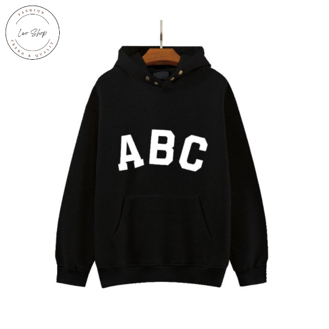 Áo hoodie Fear of god , áo nỉ ABC street wear dáng rộng nam nữ unisex over size