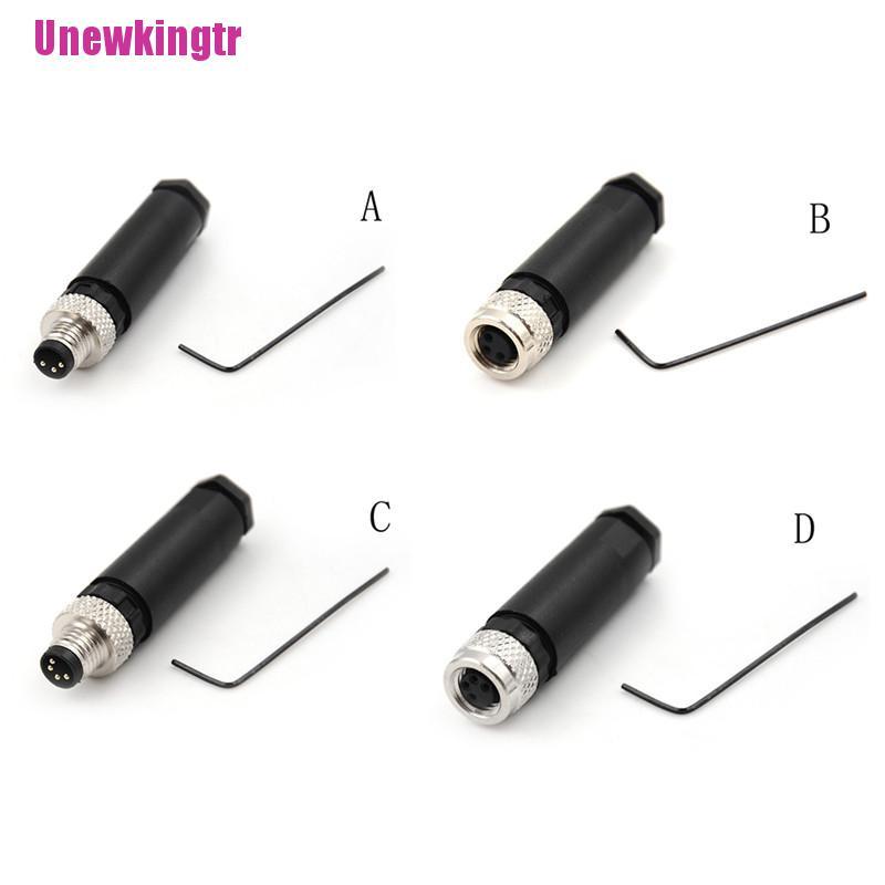 Đầu nối M8 đầu cắm/cổng cắm 3/4 pin loại A | BigBuy360 - bigbuy360.vn