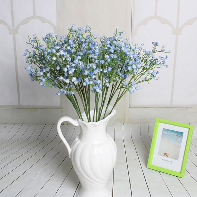 Bó Hoa Gypsophila Giả Bằng Lụa Dùng Trang Trí Giáng Sinh