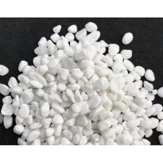đá sỏi nhỏ màu trắng bịch 500gr