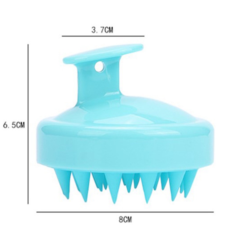 Fengwunineday Lược Gội Đầu Bằng Silicon Mềm Mại Tiện Dụng Cho Gia Đình