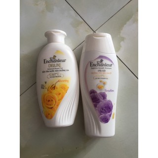 sữa tắm ,dầu gội enchanter (có màu nào gửi màu ý)