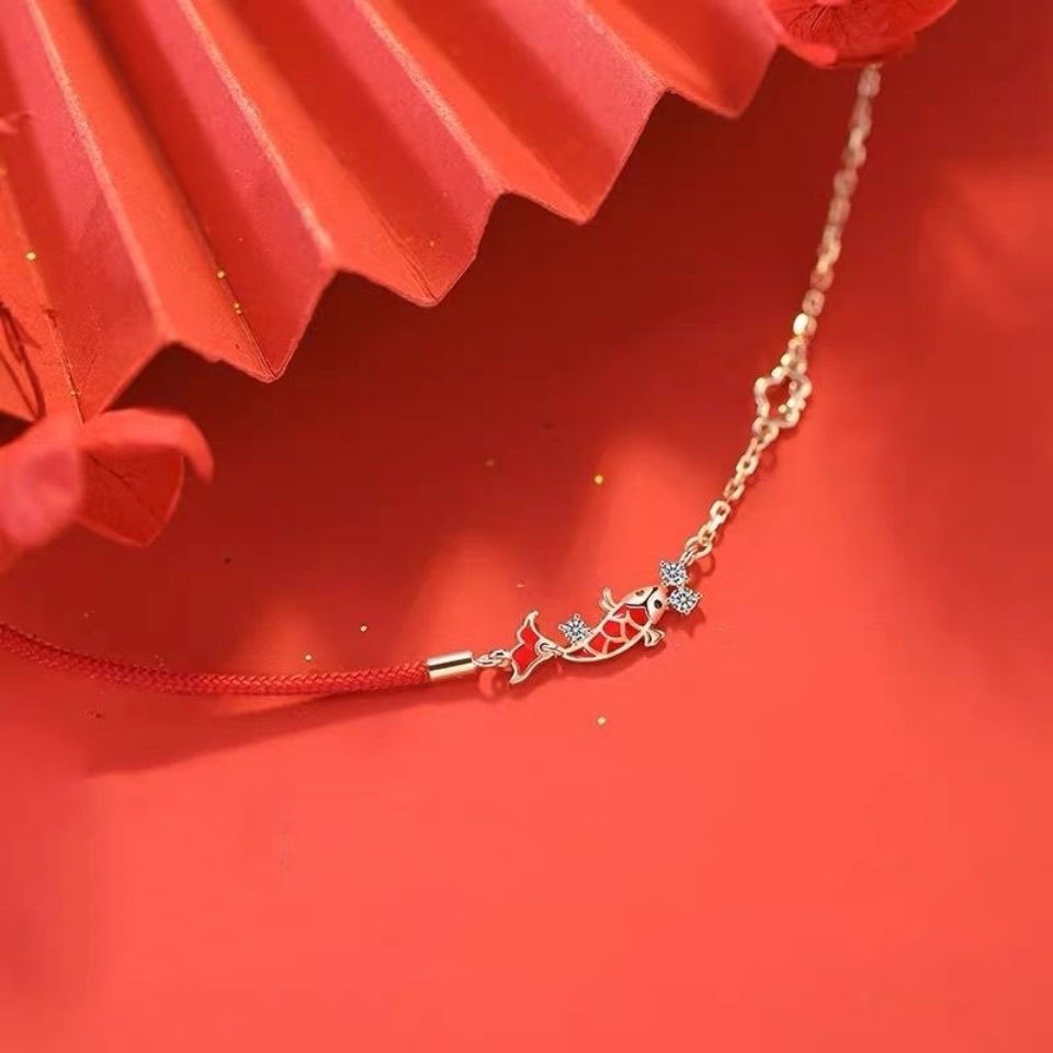 Vòng Đeo Tay Hình Cá Koi May Mắn Thời Trang Cho Nữ