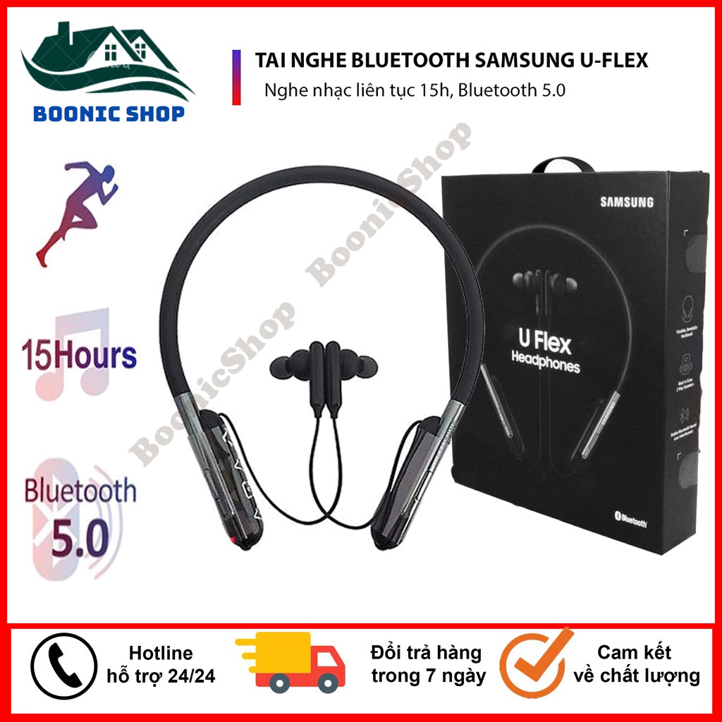 🎀Bảo Hành 1 Năm🎀 Tai Nghe Bluetooth Samsung UFlex - Tai Nghe Quàng Cổ, Phong Cách Thể Thao, Chồng Ồn, Êm Tai