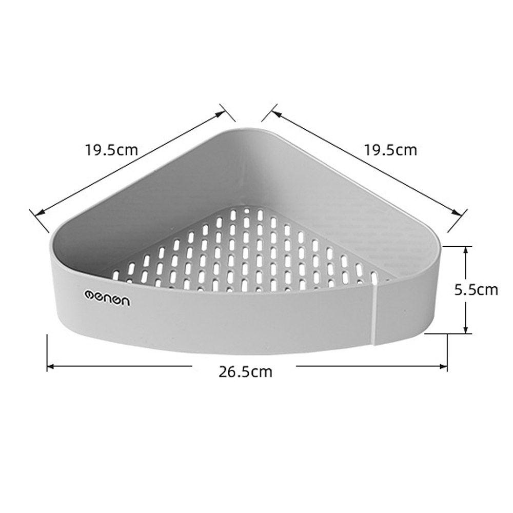 Giá Đựng Đồ Hình Tam Giác Chịu Tải Mạnh Cho Nhà Bếp / Phòng Tắm