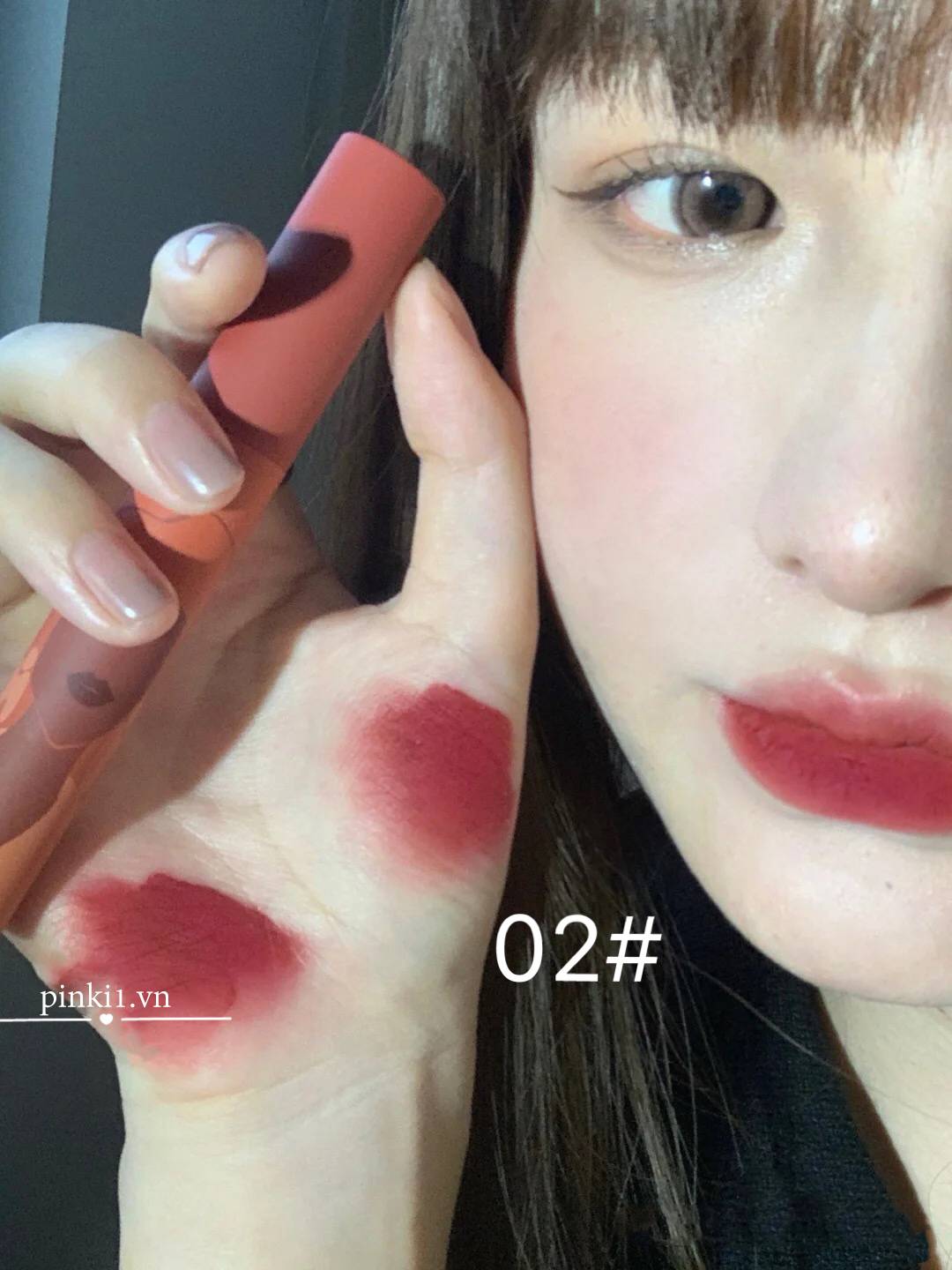 (Hàng Mới Về) Son Môi Dạng Lỏng Lâu Trôi Chống Thấm Nước Màu Sắc Tự Nhiên | BigBuy360 - bigbuy360.vn