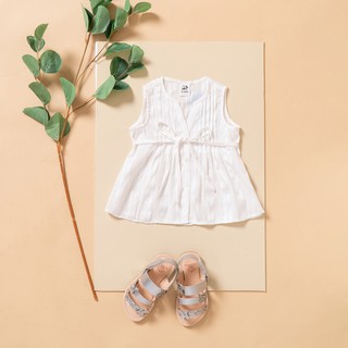 Áo Sơ Mi Sát Nách Bé Gái (3-9 Tuổi) K's Closet K216EIS TM
