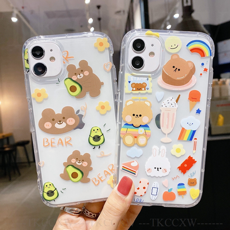 Ốp Điện Thoại Tpu Mềm Trong Suốt Chống Rơi Chống Sốc In Hình Bts Cho Samsung Galaxy S10 Note 10 Lite A7 2018 J7 Prime 2 On7 2016