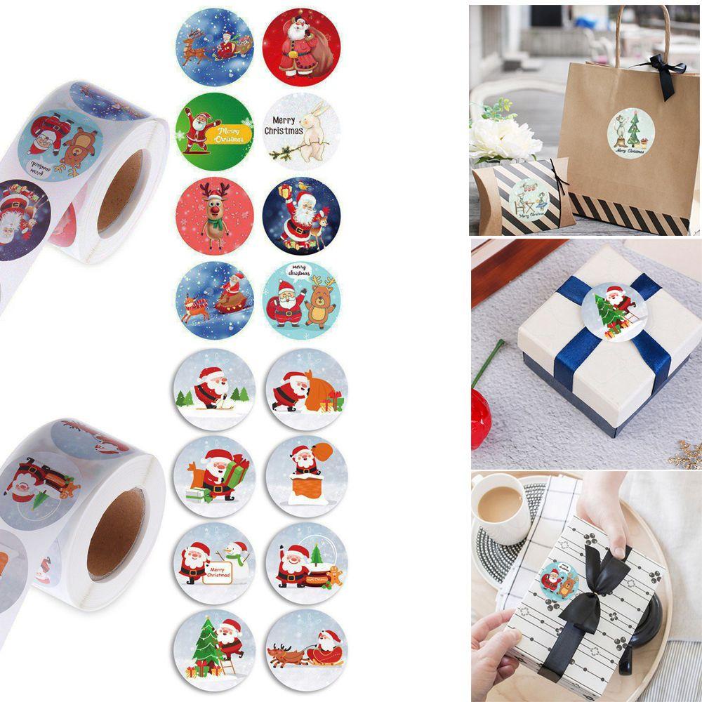 1 Cuộn 500 Nhãn Dán Trang Trí Tiệc Cưới