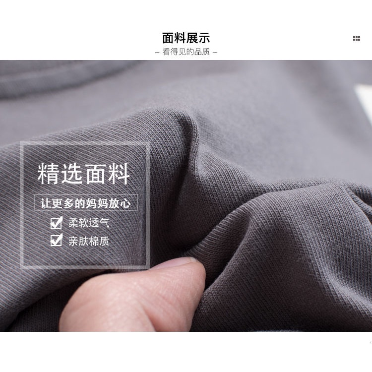 Set Áo Thun Ngắn Tay Và Quần Lửng Phong Cách Hàn Quốc Thời Trang Mùa Hè Cho Bé Trai