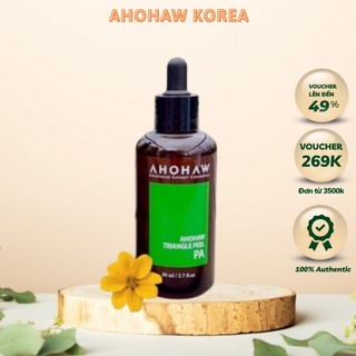 Peel Xanh Ahohaw Triangle Peel PA - Không bong tróc, tái tạo, sáng da căng bóng