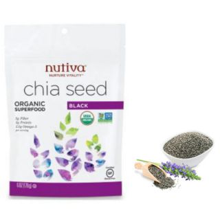 ( Chia lẻ 100g)Hạt Chia Hữu Cơ NUTIVA 907g Của Mỹ