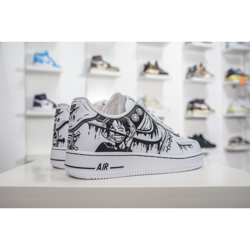 Giày Air Force 1 Low Custom "Ace and Luffy"
