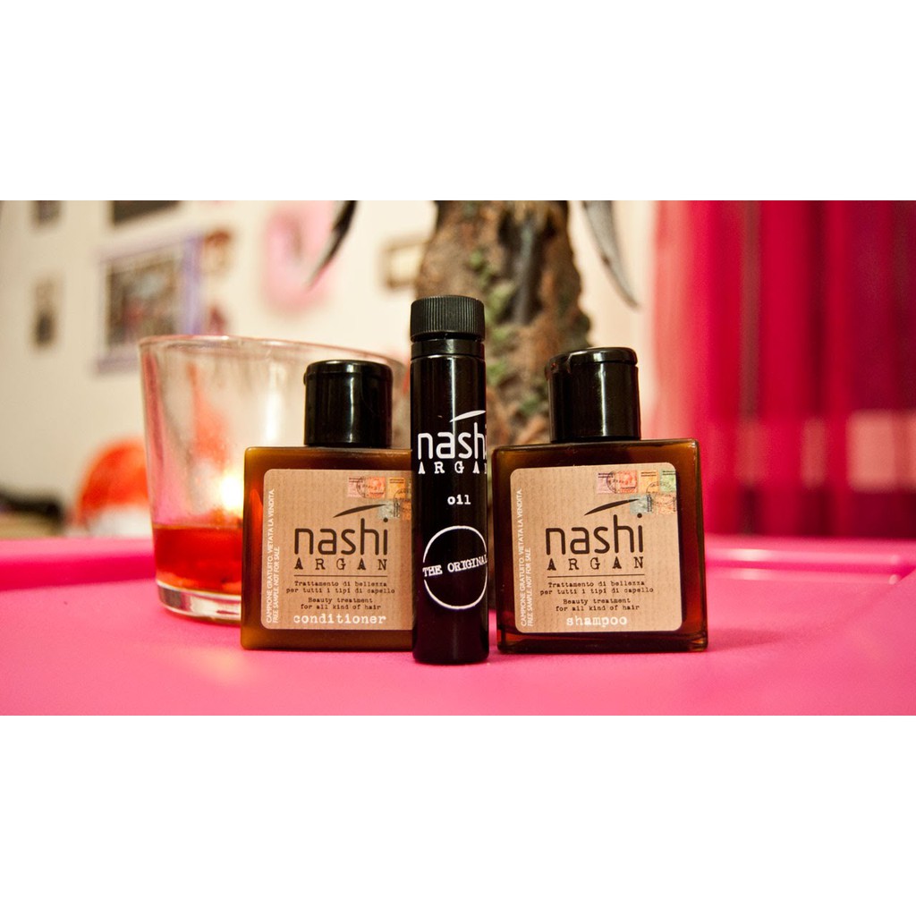 Bộ kit mini Nashi Argan 30ml dành cho tóc hư tổn được săn lùng nhiều nhất