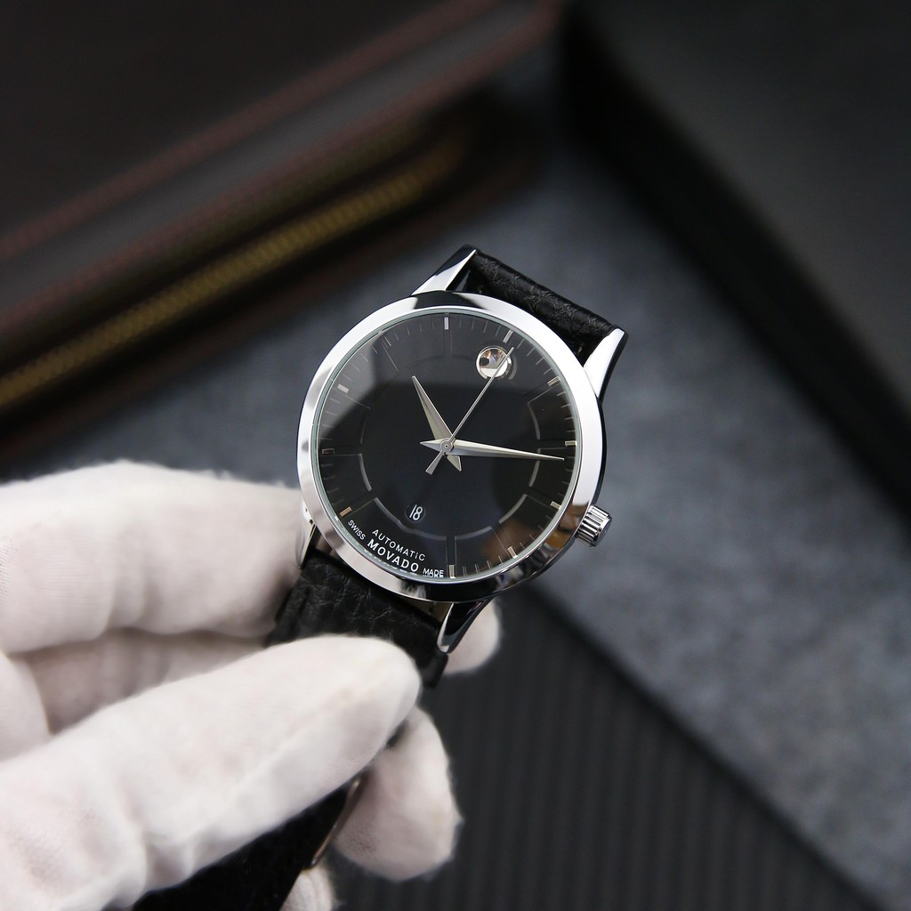 Đồng Hồ - Đồng Hồ Nam Movado - Dây Da Cao Cấp - Máy Pin Kim Trôi - Kiểu Dáng Sang Trọng - Bảo Hành 12 Tháng | BigBuy360 - bigbuy360.vn