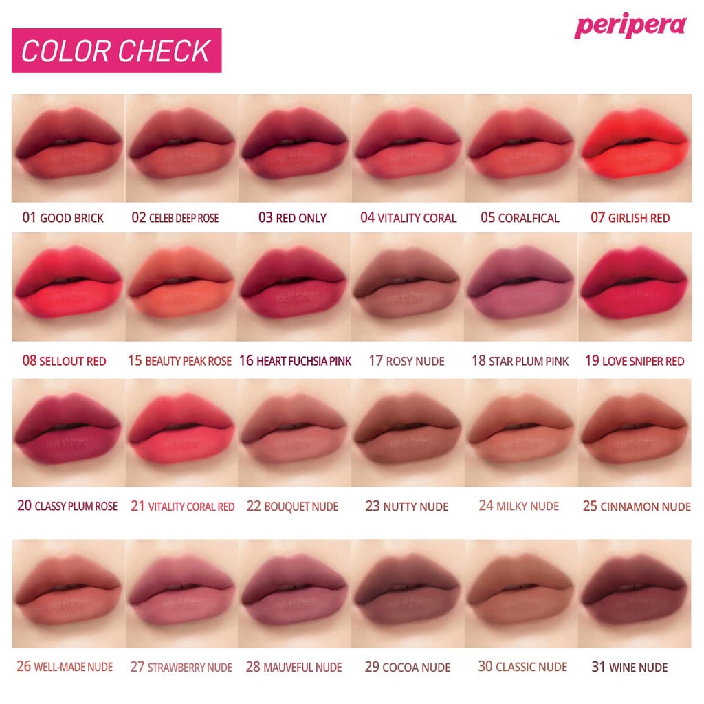 Son Peripera PERI’S INK VELVET