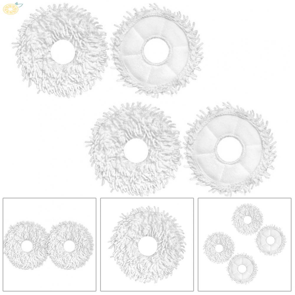 Bộ 4 Miếng Vải Lau Sàn Cho Máy Hút Bụi Bot W10 W10 Pro