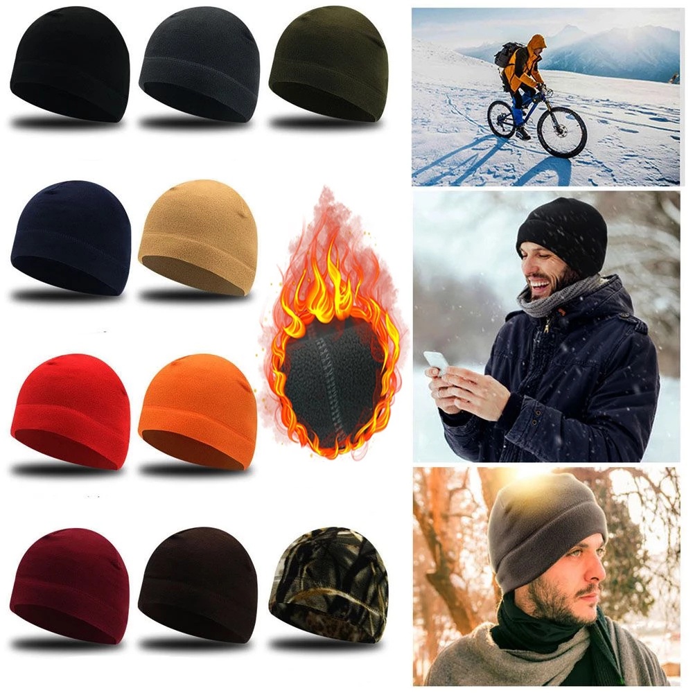 Mũ trùm đầu chống gió giữ ấm mùa đông tiện lợi khi đi xe máy/trượt tuyết/chạy xe MTB dành cho nam