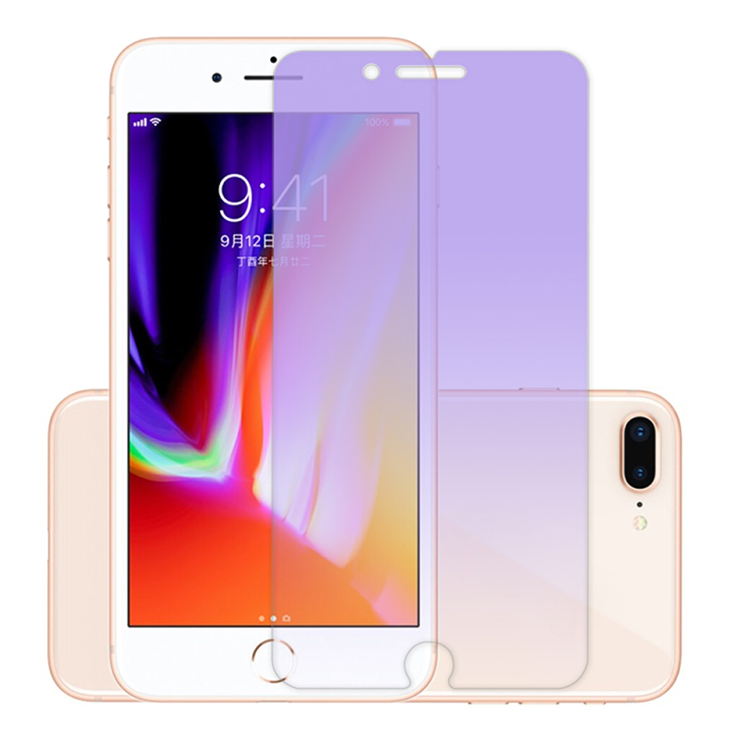 Kính cường lực chống bám vân tay iPhone 13 12 Mini 11 Pro X Xs Max XR 6 6s 7 8 Plus Anti Blue