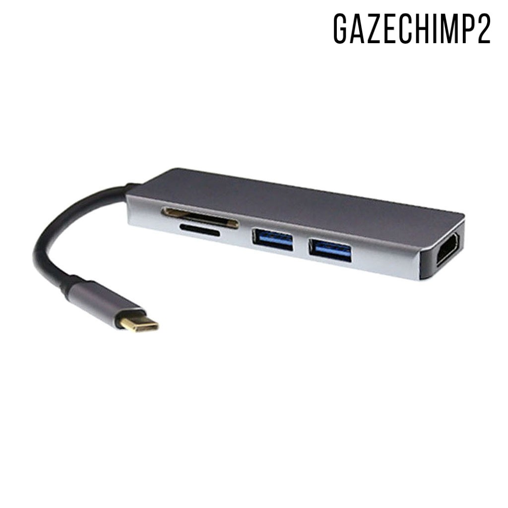 Type C to USB-C HDMI Support 1080P USB3.0 Adapter Hub For LCD TV / Notebooks